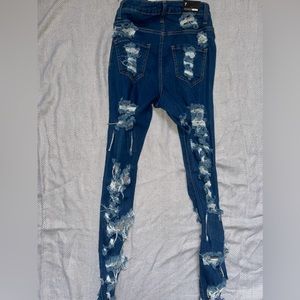 Distressed Skinny Jeans